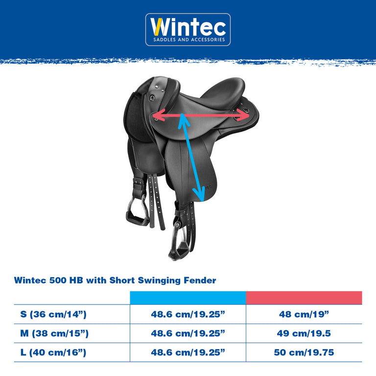 Wintec 500 HB | Half Breed Saddle – Wintec Saddles